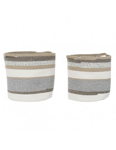 Set de basket DKD Home Decor Coton...