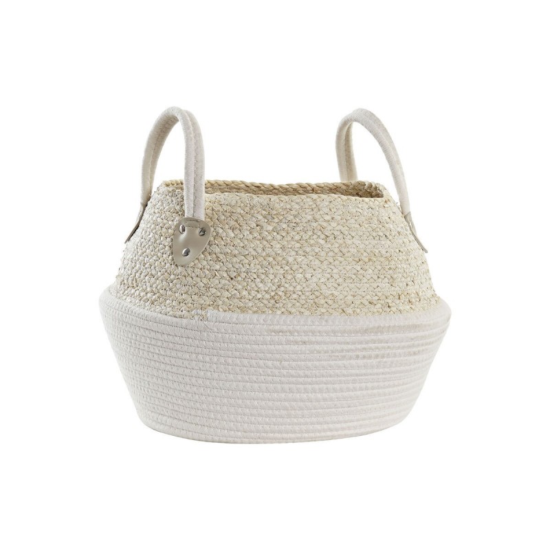 Basket DKD Home Decor Cotton Natural...