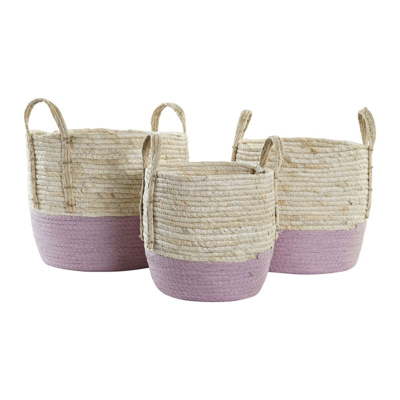 Basket set DKD Home Decor Rope...