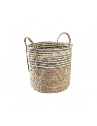 Basket DKD Home Decor Fibre (33 x 33...