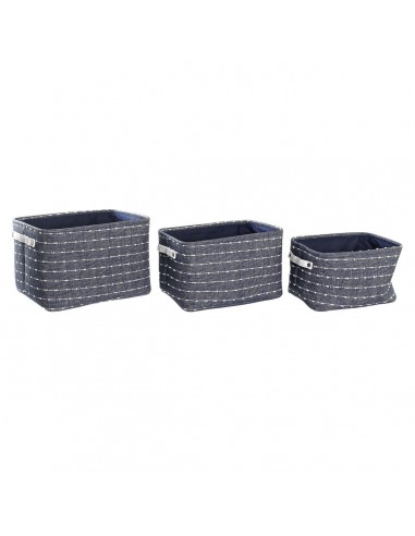 Basket set DKD Home Decor Polyester...