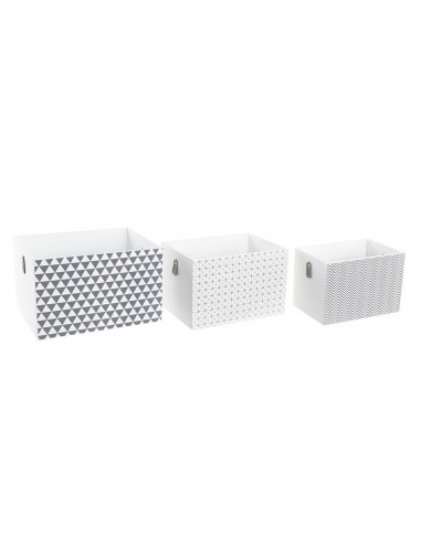 Set of decorative boxes DKD Home...