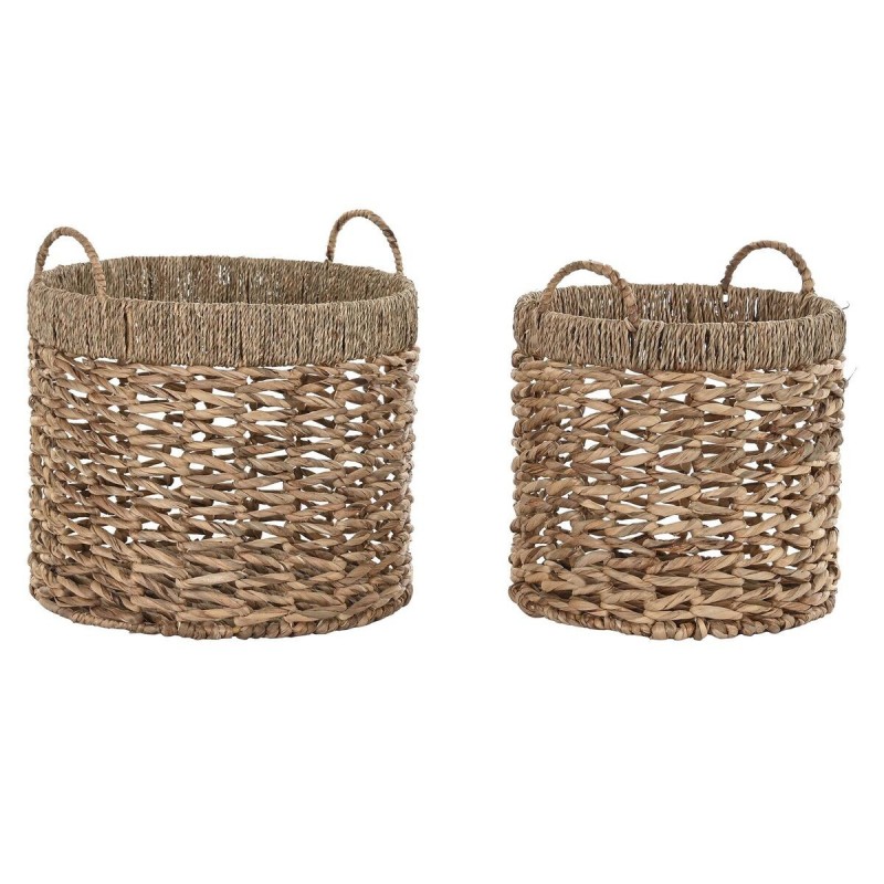 Basket set DKD Home Decor Fibre (43 x...