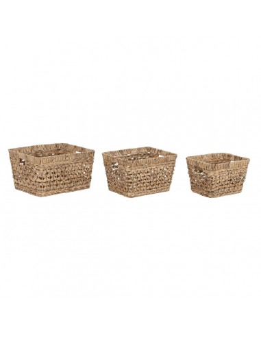 Basket set DKD Home Decor Fibre (40 x...