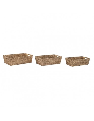 Basket set DKD Home Decor Fibre (61 x...