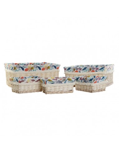 Basket set DKD Home Decor Polyester...