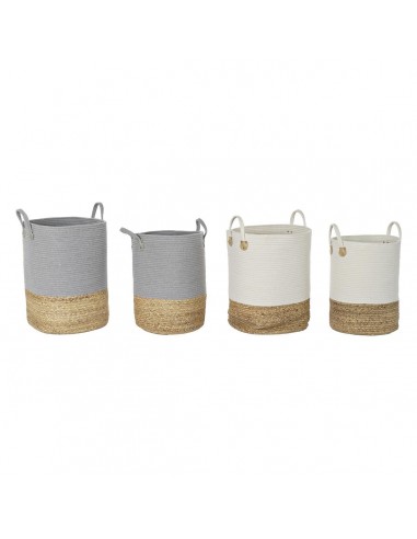 Set di Cestini DKD Home Decor Cotone...