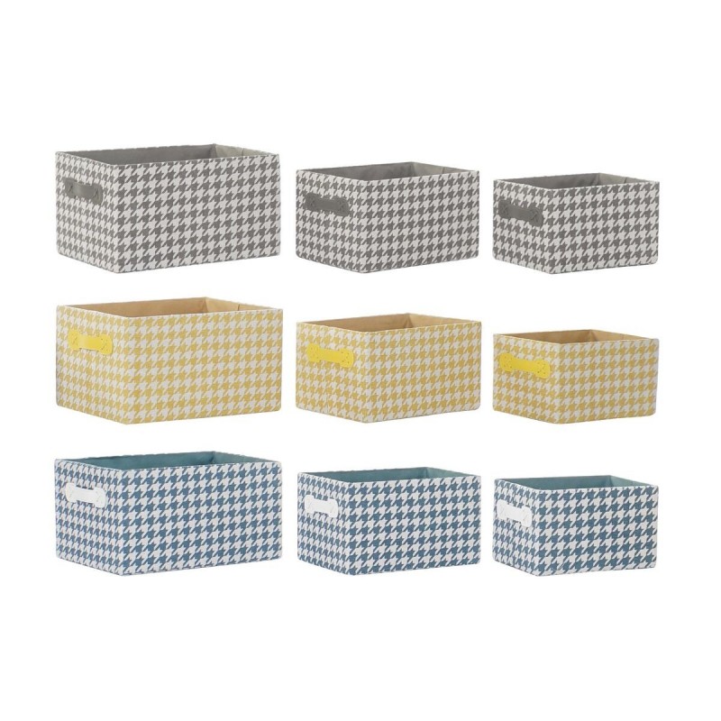 Korb-Set DKD Home Decor Polyester...