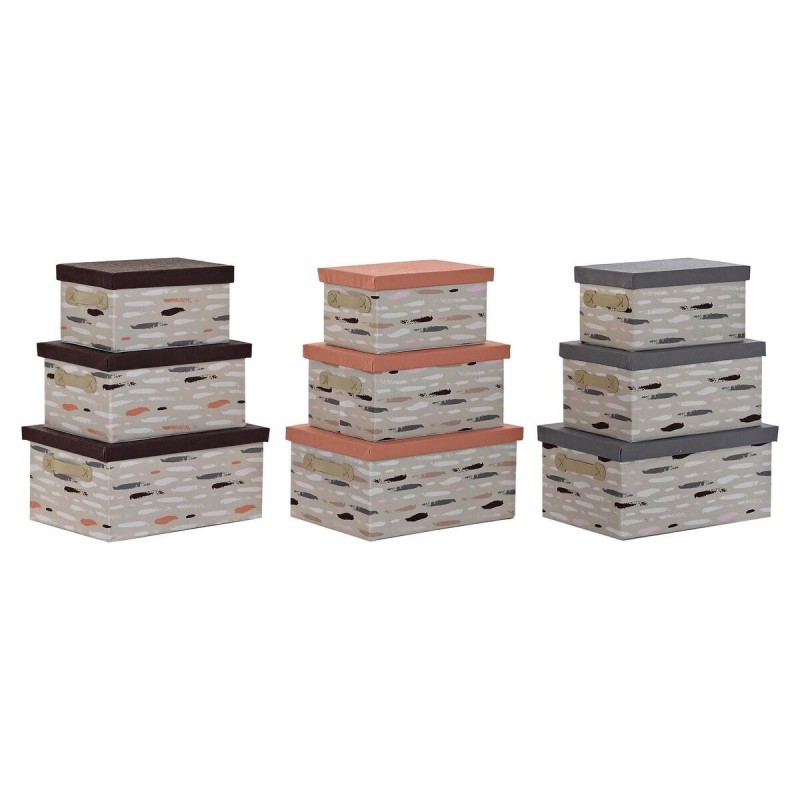 Set of Stackable Organising Boxes DKD...