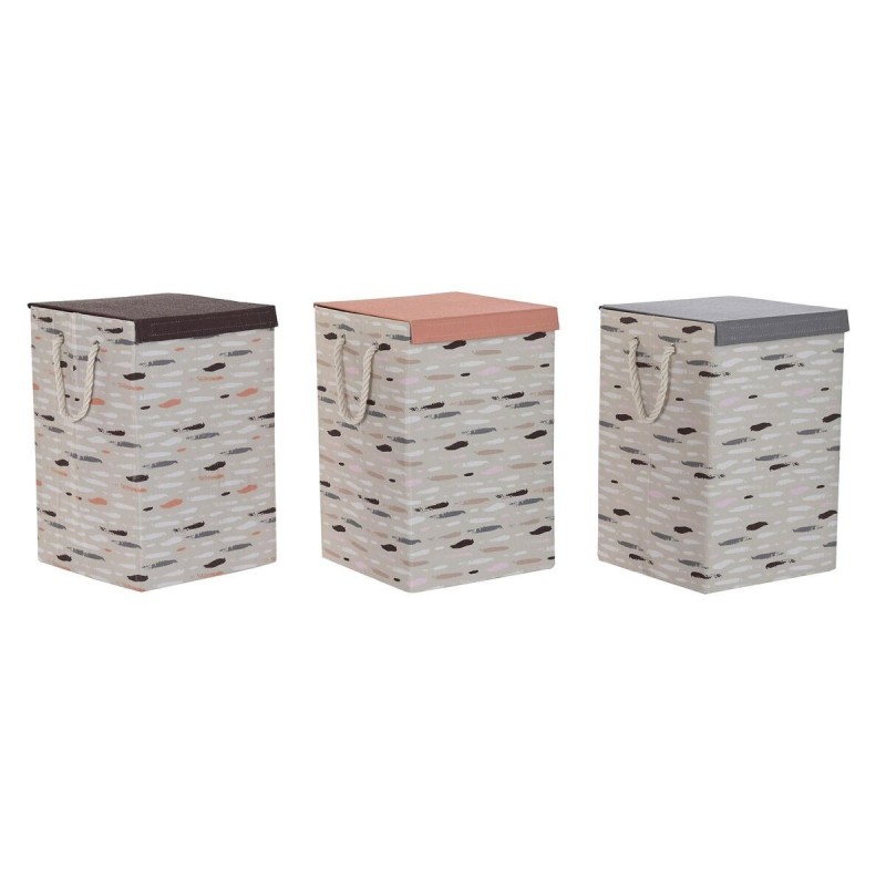 Laundry basket DKD Home Decor With...