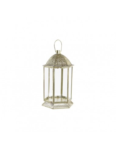 Farol DKD Home Decor Cristal Dorado...