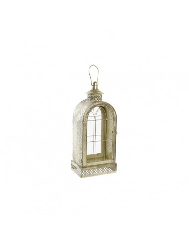 Farol DKD Home Decor Cristal Dorado...