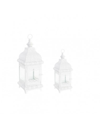 Lanternes DKD Home Decor Verre Métal...