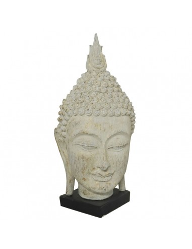 Deko-Figur DKD Home Decor Grau Buddha...