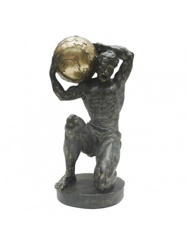 Statua Decorativa DKD Home Decor Nero...