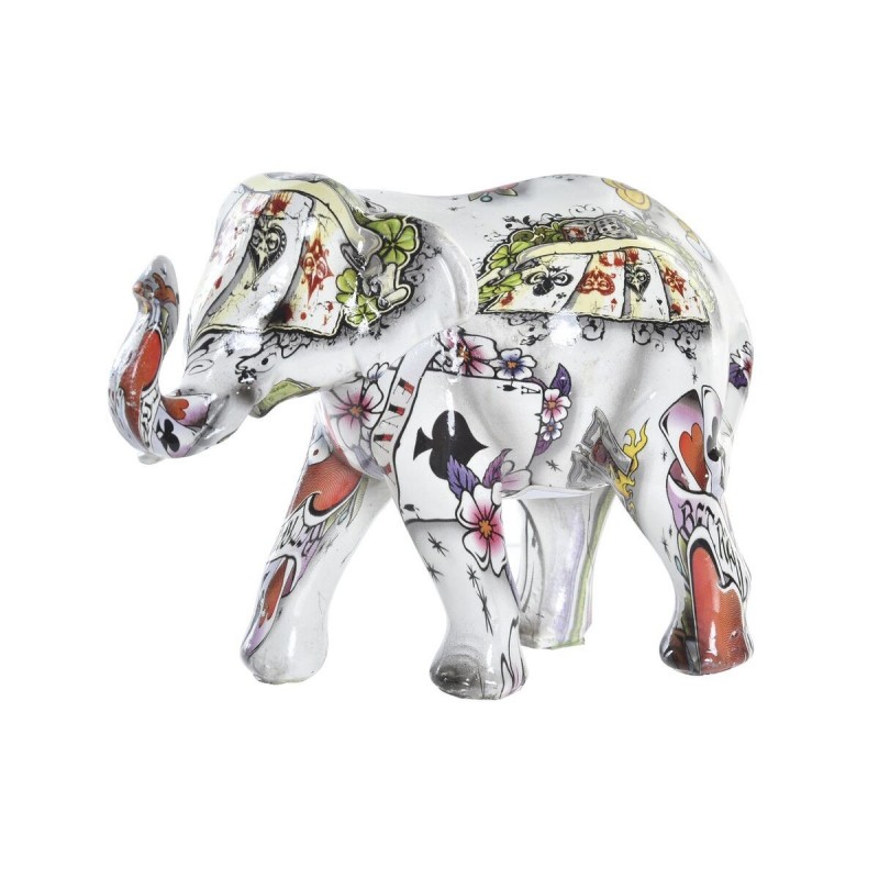 Deko-Figur DKD Home Decor Elefant...