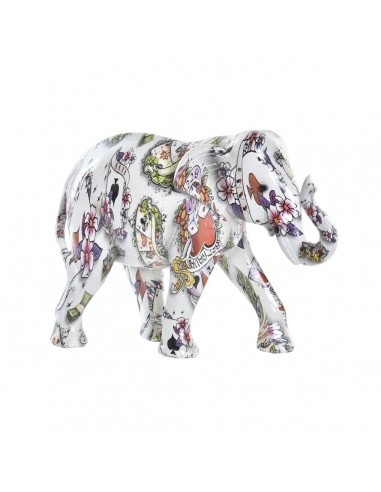 Deko-Figur DKD Home Decor Elefant...