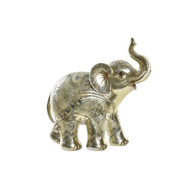 Deko-Figur DKD Home Decor Elefant...