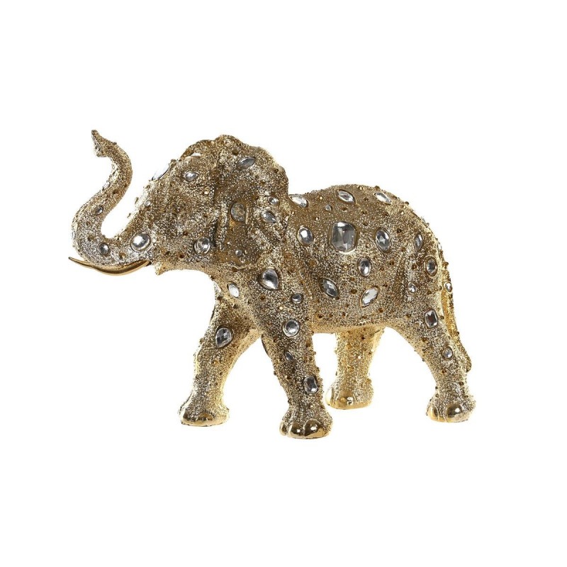 Deko-Figur DKD Home Decor Elefant...