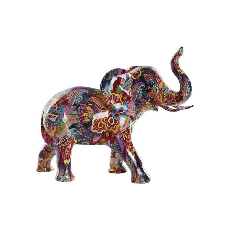 Deko-Figur DKD Home Decor Elefant...