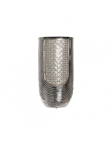 Vase DKD Home Decor Silver Golden...