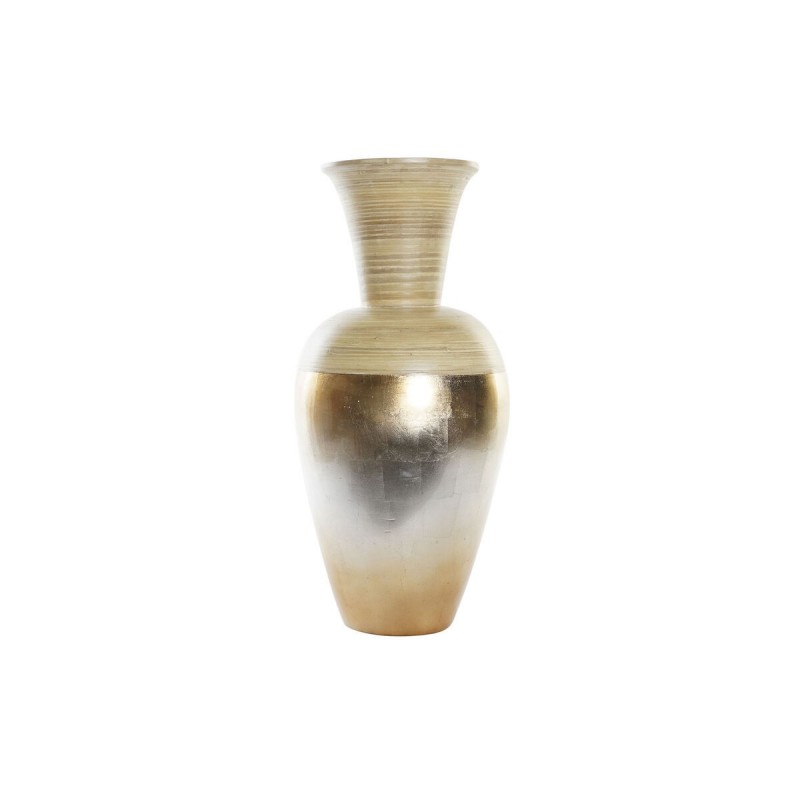 Vase DKD Home Decor Natural Silver...