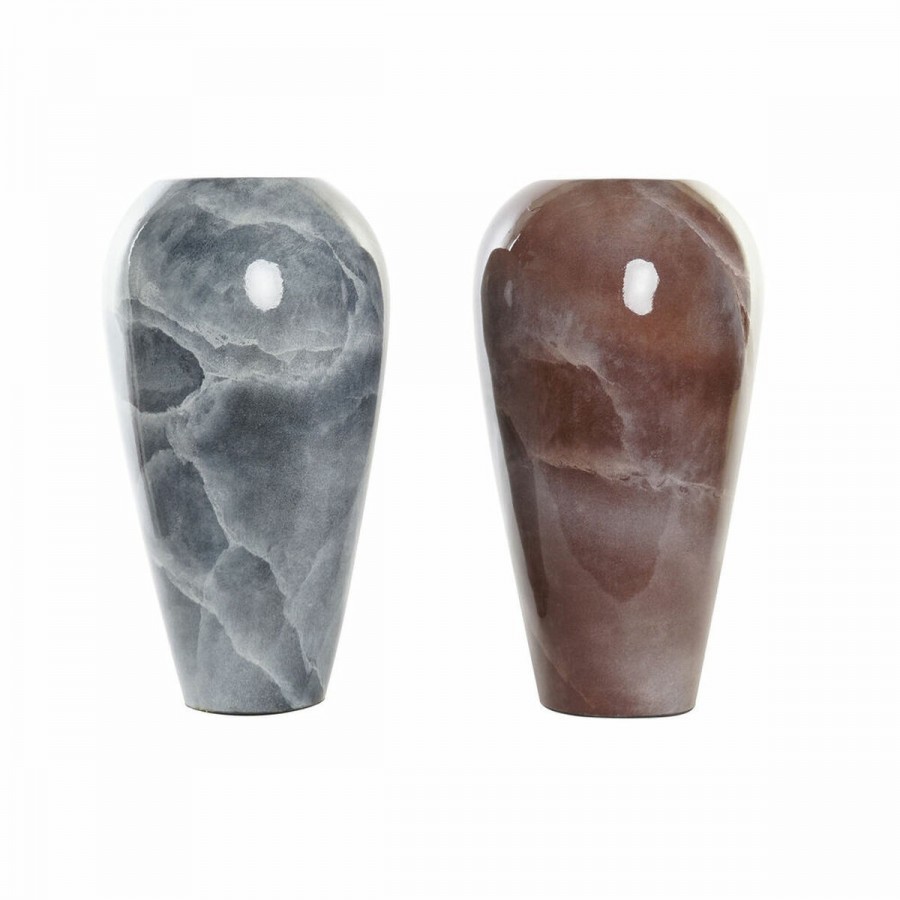 Vase DKD Home Decor Grau Vase...