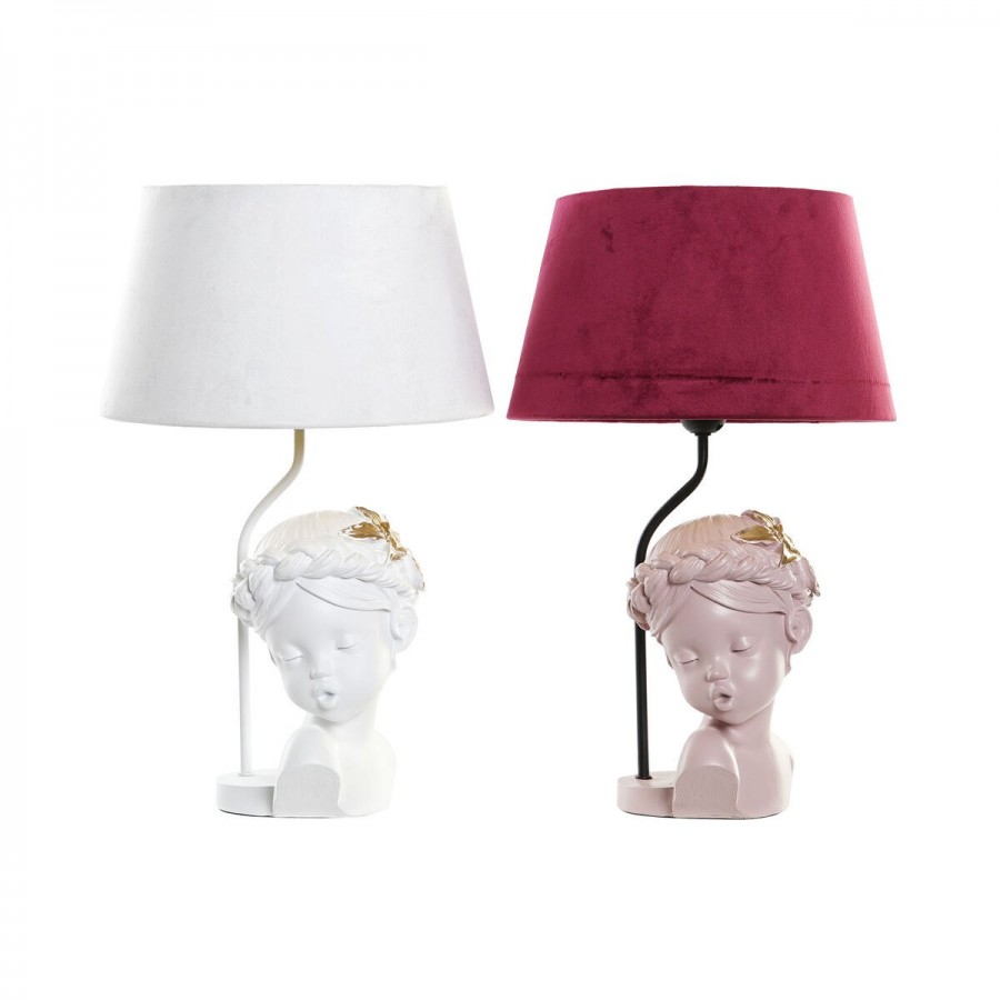 Bureaulamp DKD Home Decor Polyester...