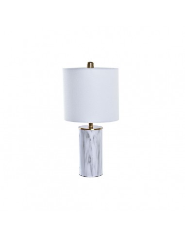 Bureaulamp DKD Home Decor Gouden Wit...