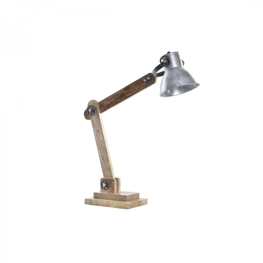 Desk lamp DKD Home Decor Silver Brown...