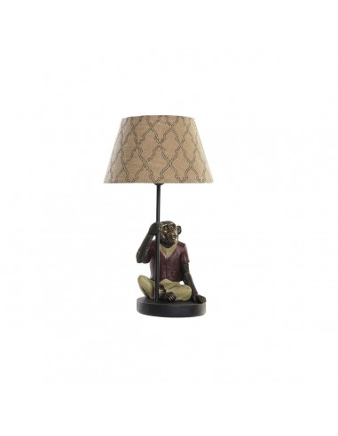 Bureaulamp DKD Home Decor Bruin...