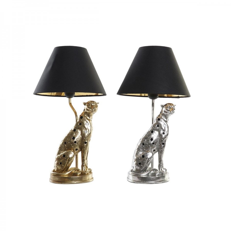 Bureaulamp DKD Home Decor Ziverachtig...