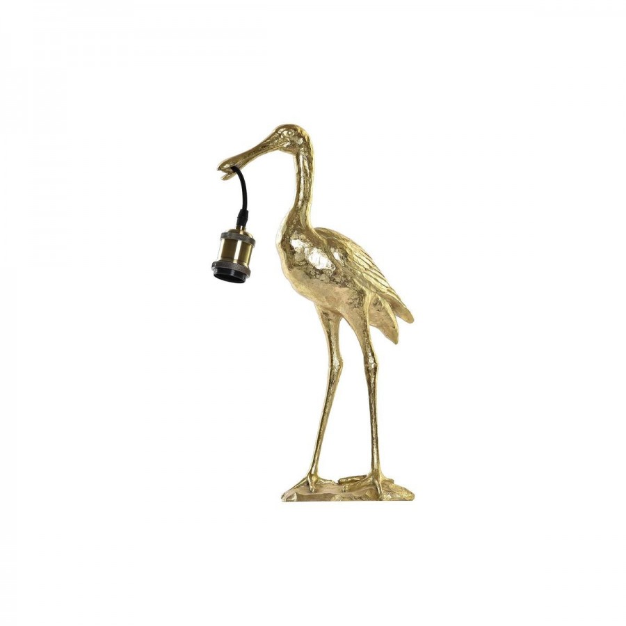 Desk lamp DKD Home Decor Golden Bird...