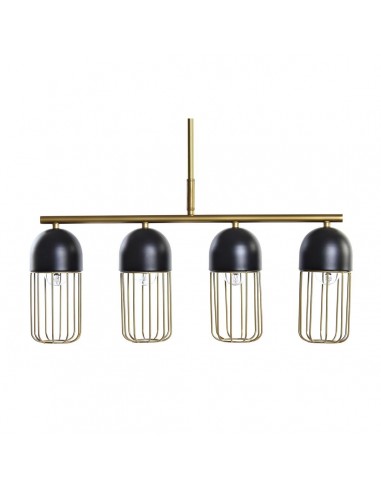 Deckenlampe DKD Home Decor Schwarz...