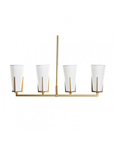 Plafondlamp DKD Home Decor Gouden Wit...