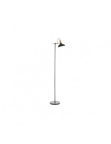 Vloerlamp DKD Home Decor Zwart Gouden...