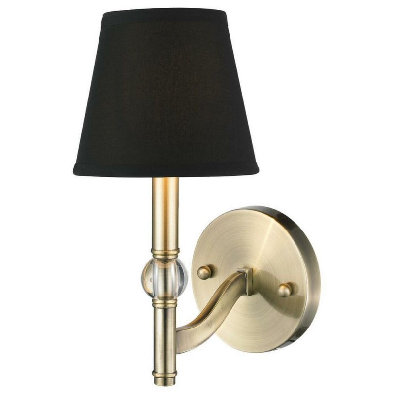 Muurlamp DKD Home Decor 25W Zwart...