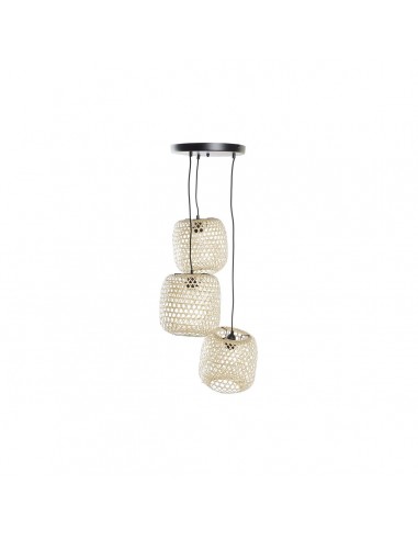 Suspension DKD Home Decor Noir Marron...