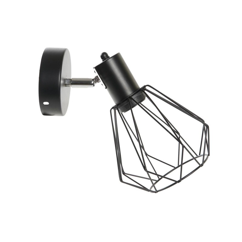 Muurlamp DKD Home Decor Zwart Metaal...