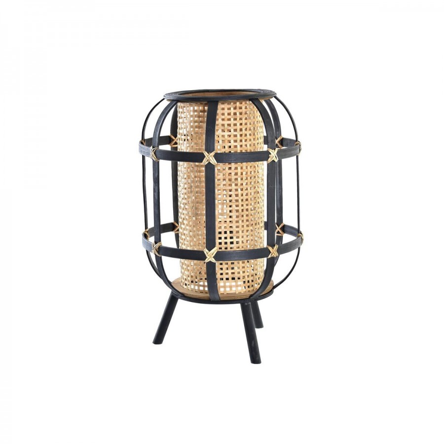 Bureaulamp DKD Home Decor Zwart Bruin...