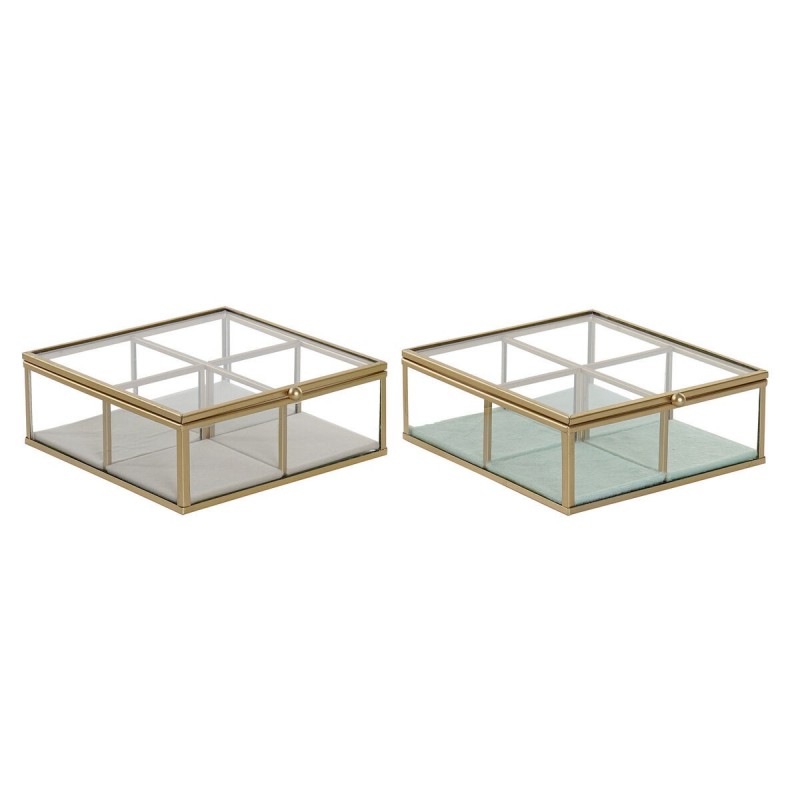 Caja-Joyero DKD Home Decor Cristal...