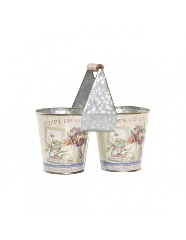 Cache-pot DKD Home Decor Rose Métal...