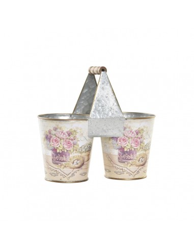 Cache-pot DKD Home Decor Rose Métal...