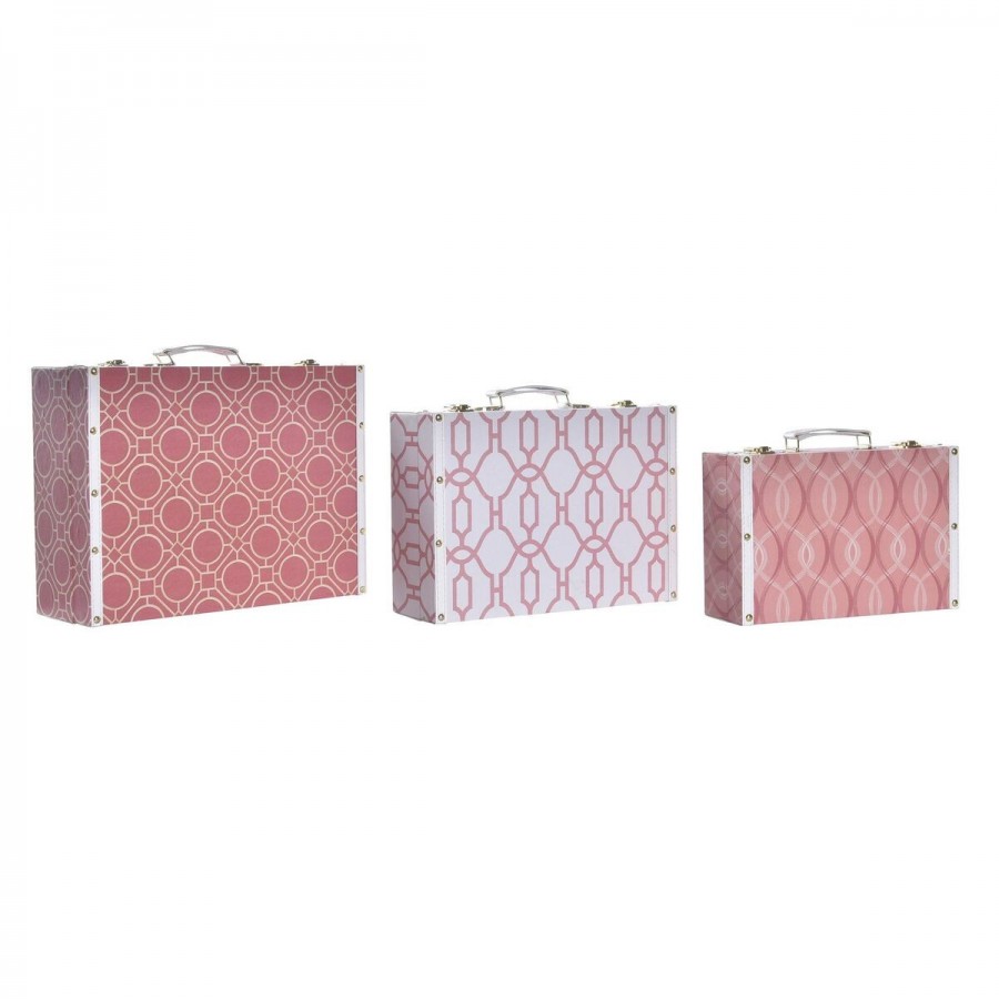 Set of decorative boxes DKD Home...