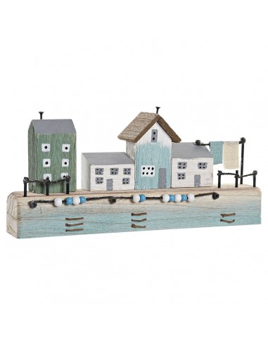 Figura Decorativa DKD Home Decor Azul...