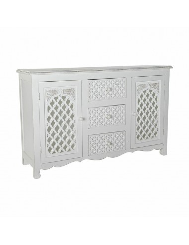 Aparador DKD Home Decor Blanco Espejo...