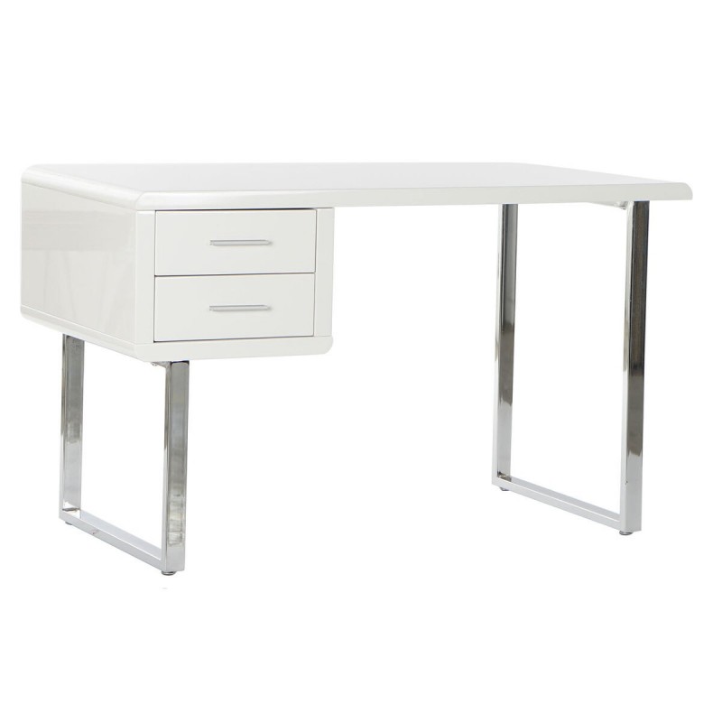 Desk DKD Home Decor Metal White MDF...