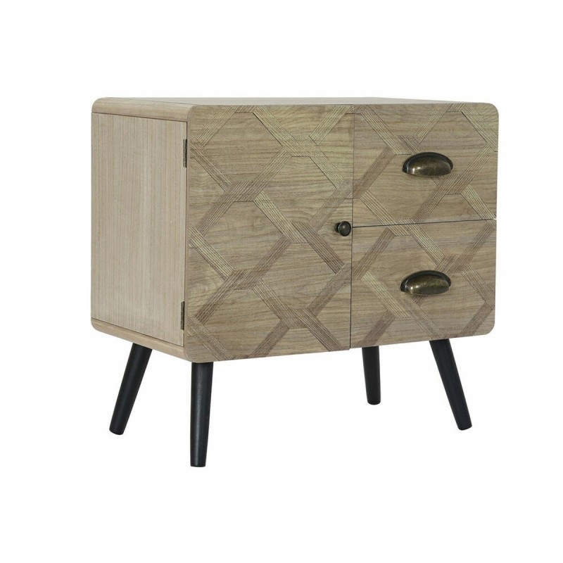 Cajonera DKD Home Decor Natural Negro...