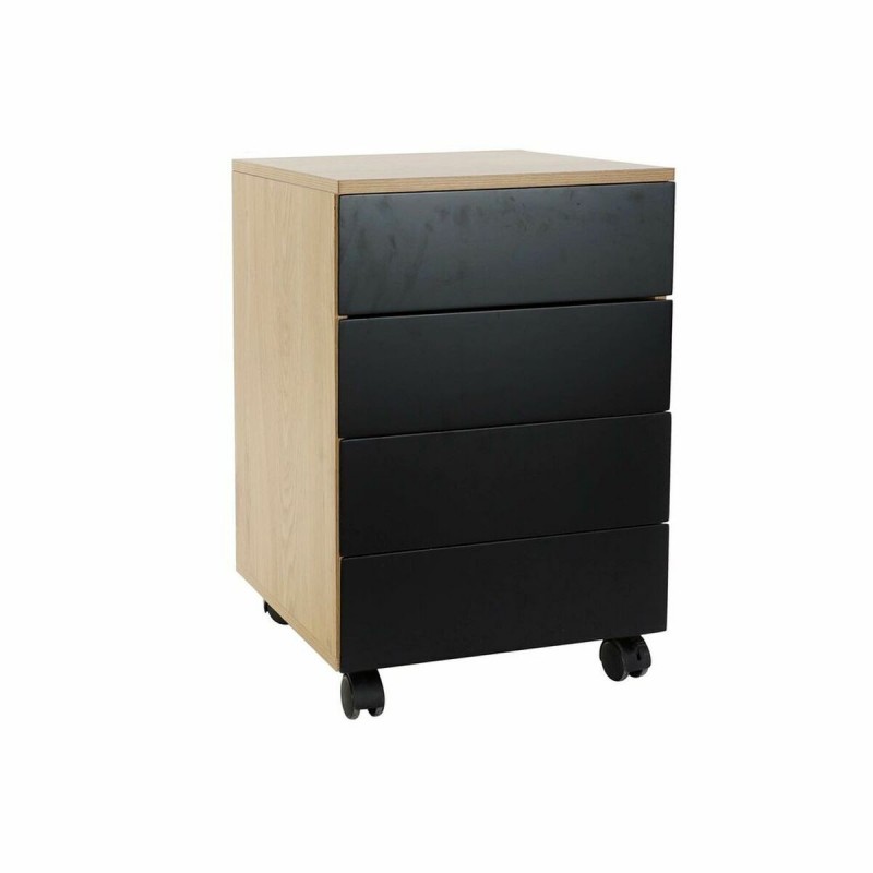 Cajonera DKD Home Decor Negro Madera...