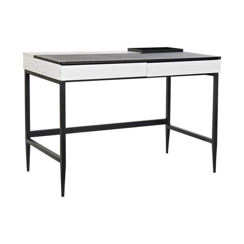 Desk DKD Home Decor Black Metal MDF...